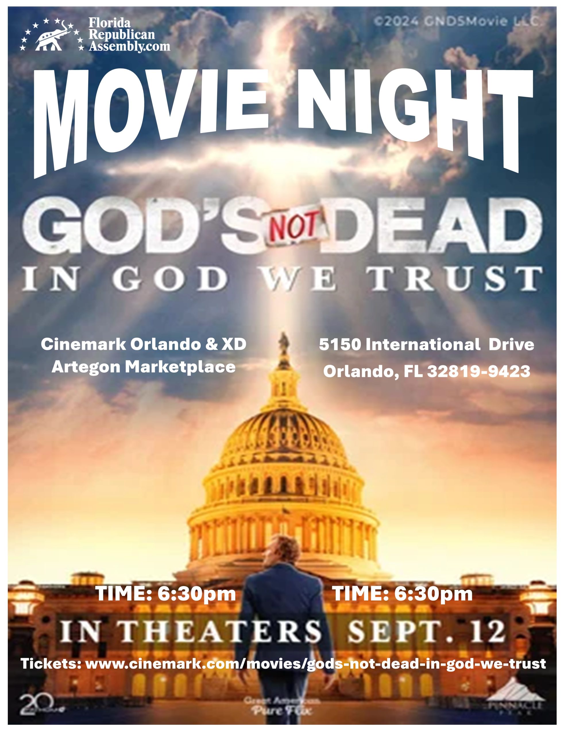 MOVIE NIGHT | GOD IS NOT DEAD, IN GOD WE TRUST