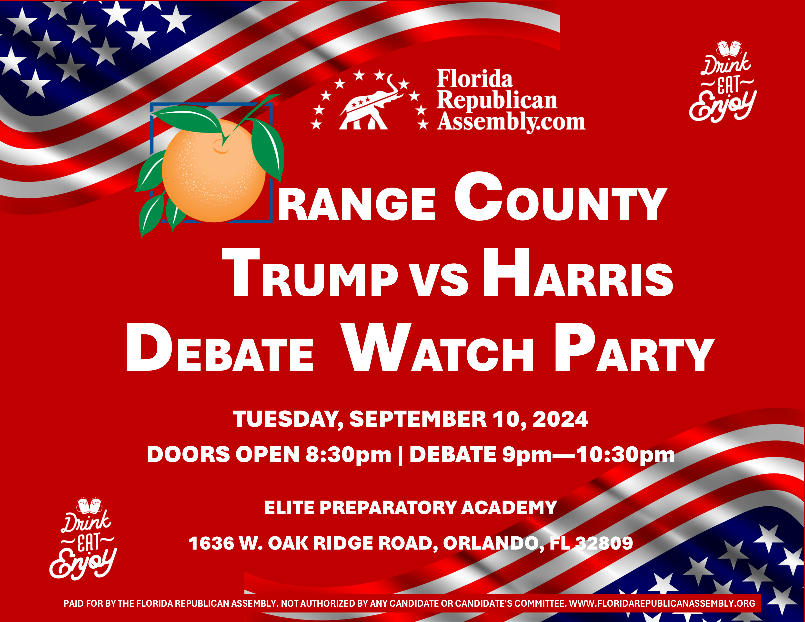 FRA ORANGE COUNTY DEBATE WATCH PARTY