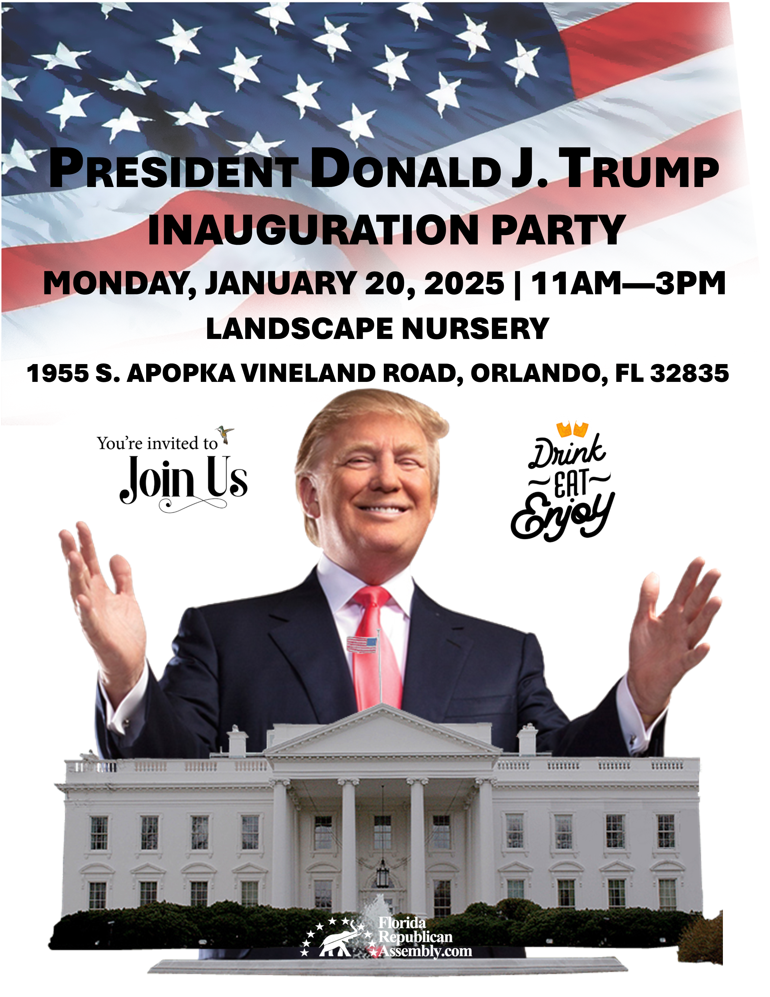 PRESIDENT DONALD J. TRUMP INAUGURATION PARTY