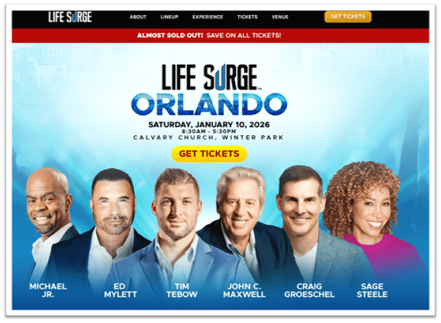 Life Surge Orlando Event