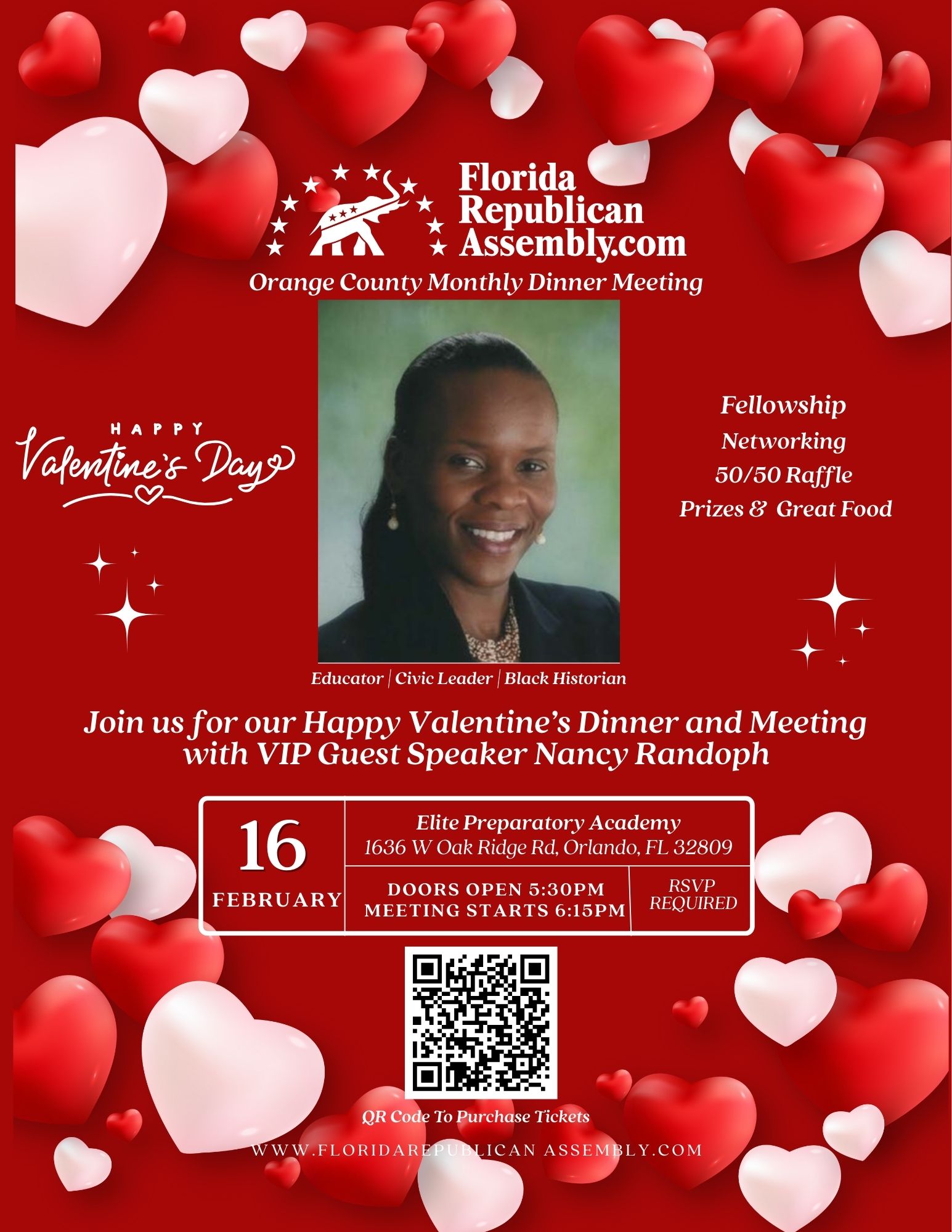 FRA Orange County Chapter Valentines Dinner Meeting